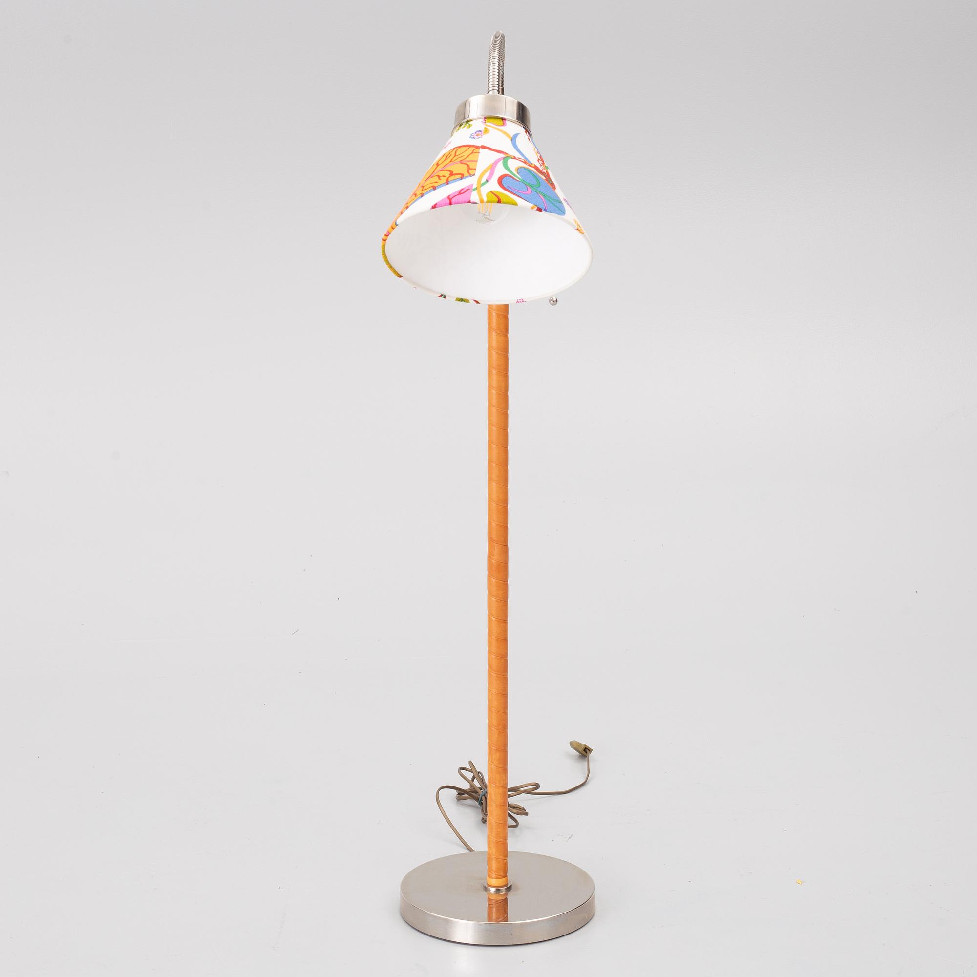 Josef Frank, Floor lamp, model 1838 ‘Spirallampan’, Firma Svenskt Tenn.