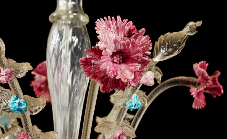 LJUSKRONA, venetiansk stil, 1900-tal, h 66.