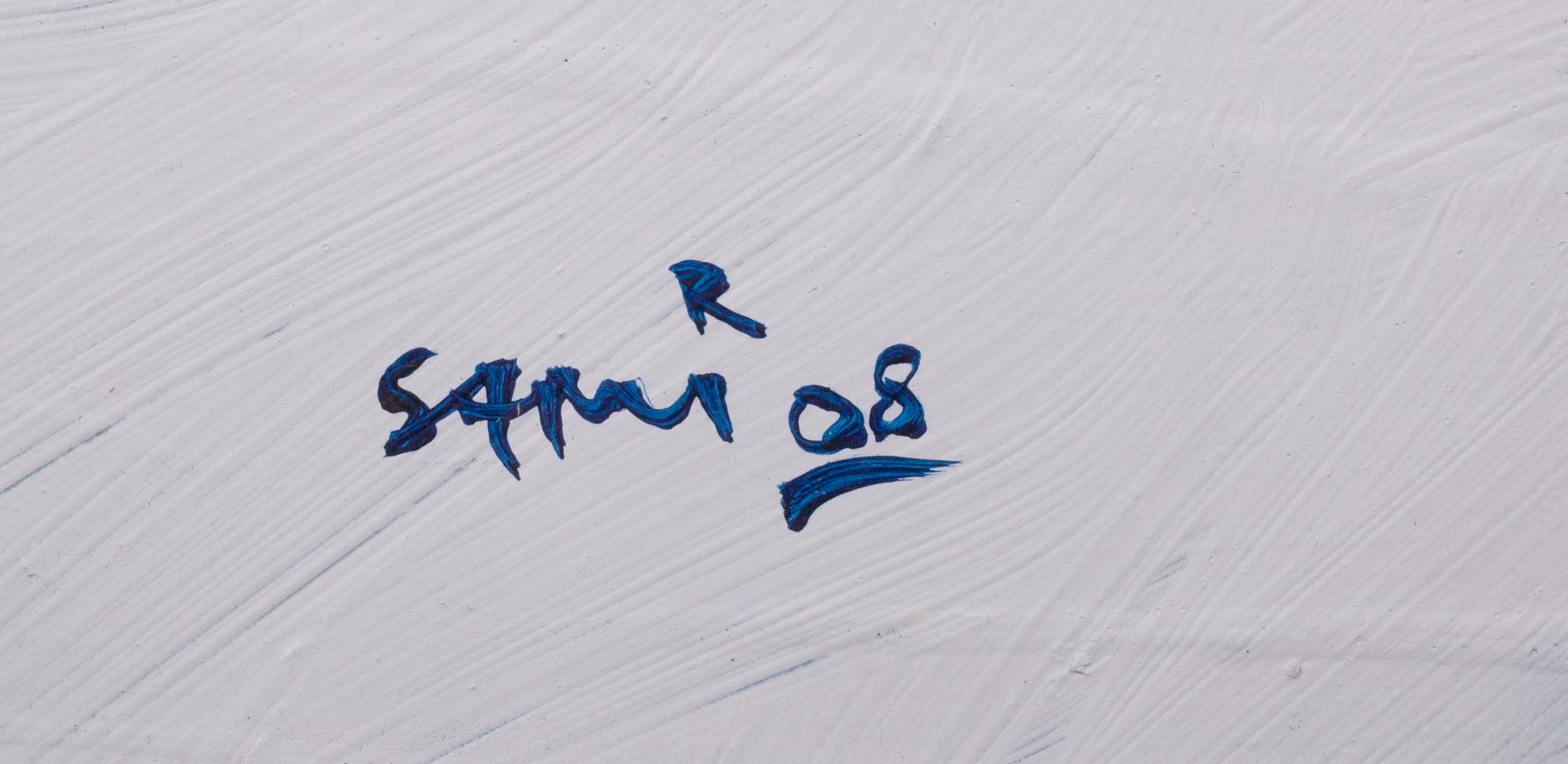 SAMI RINNE, olja på skiva, signerad och daterad -08.