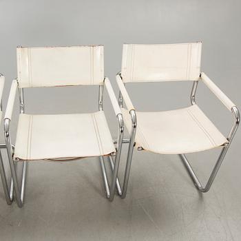 Mart Stam,  karmstolar 4 st "Cantilever", Jox Interni 1990-tal.
