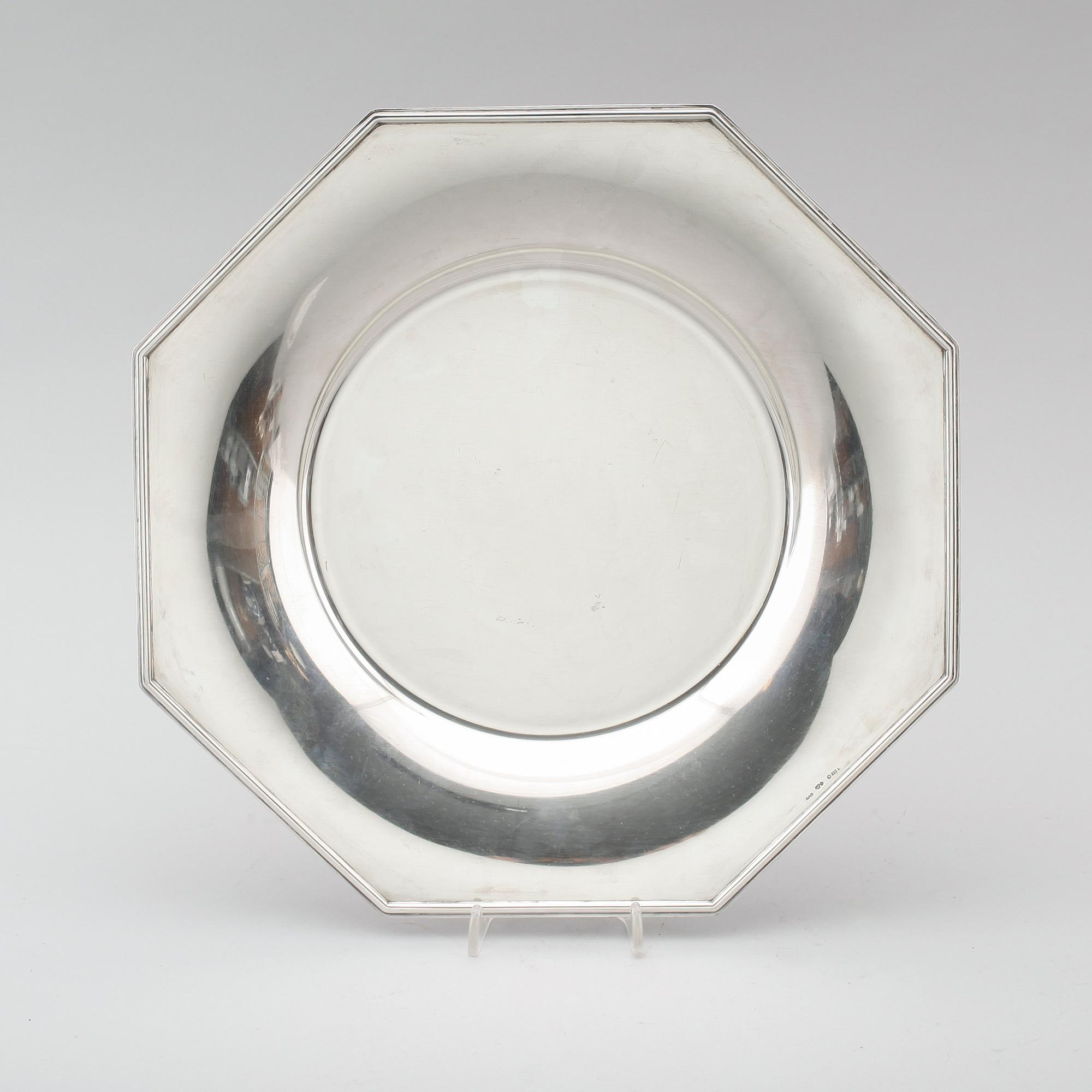 FAT, silver, GAB, Stockholm 1934. Vikt ca 683 gram.