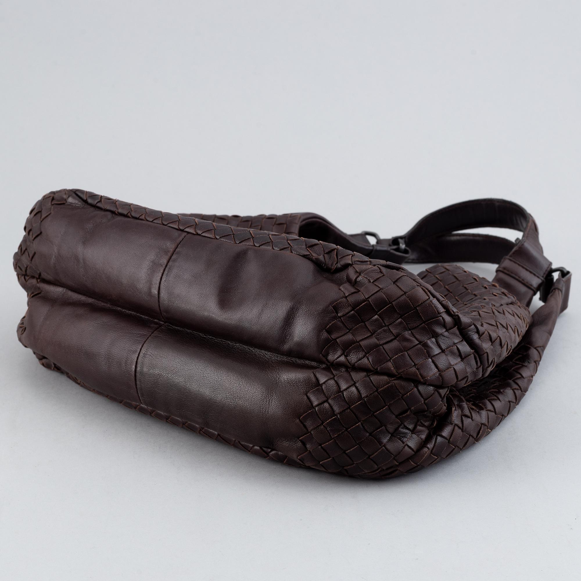 Bottega Veneta, a leather bag.