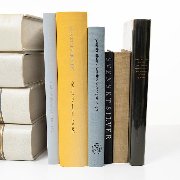 Parti silverlitteratur, 10 volymer.