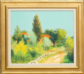 JACQUES EITEL, olja på duk, signerad.