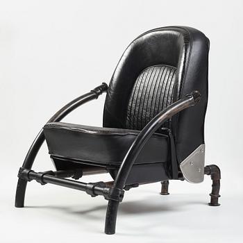Ron Arad, RON ARAD, a version of the Rover-Chair, One Off, London 1980's.