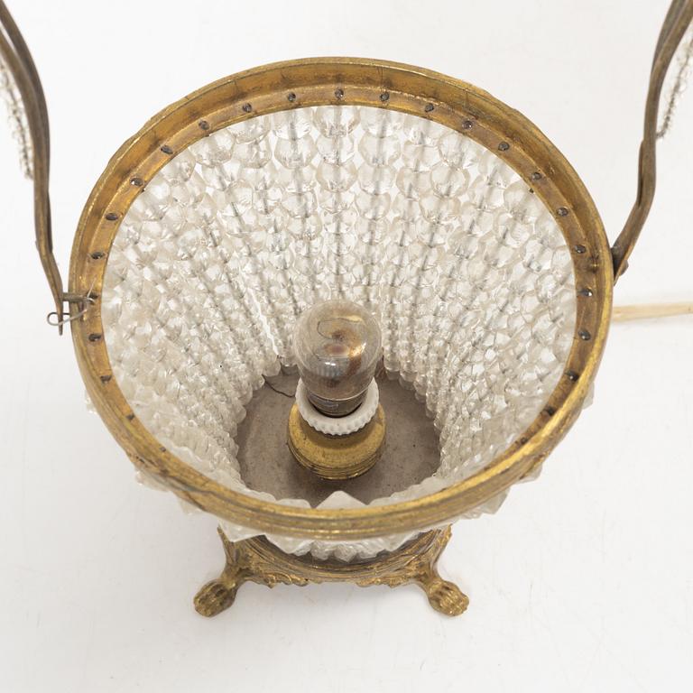 Table lamp, Czechoslovakia, mid-20th century.