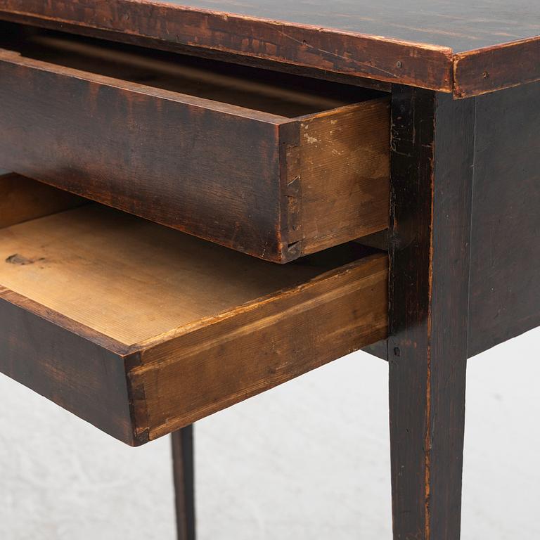 A Gustavian ladies desk, late 18th century.