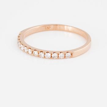 RING, med briljantslipade diamanter ca 0.20 ct.