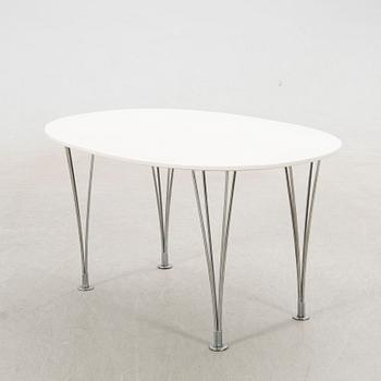 Bruno Mathsson & Piet Hein, coffee table, "Superellipse".