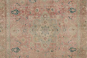 A carpet, oriental, vintage design, ca 343 x 254 cm.