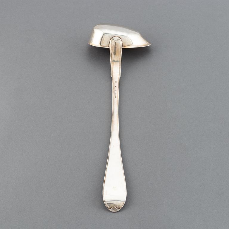Gustaf Otto Sjöberg, soppslev, silver, Falun 1815.