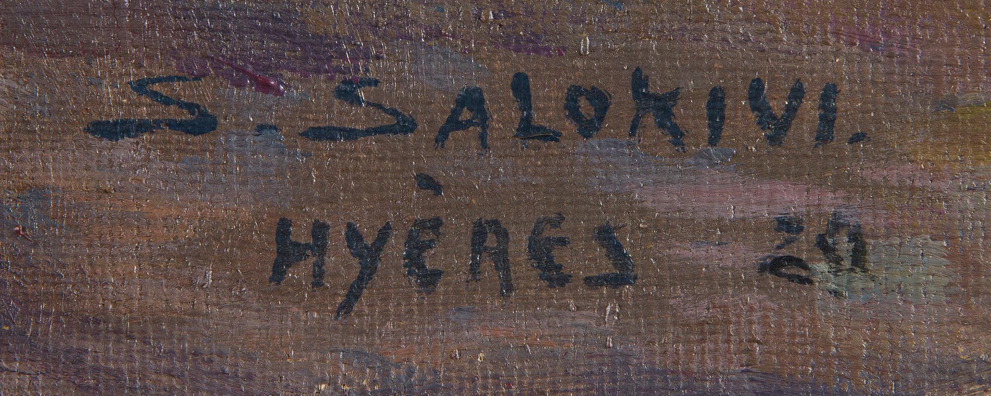 Santeri Salokivi, Fransk By.