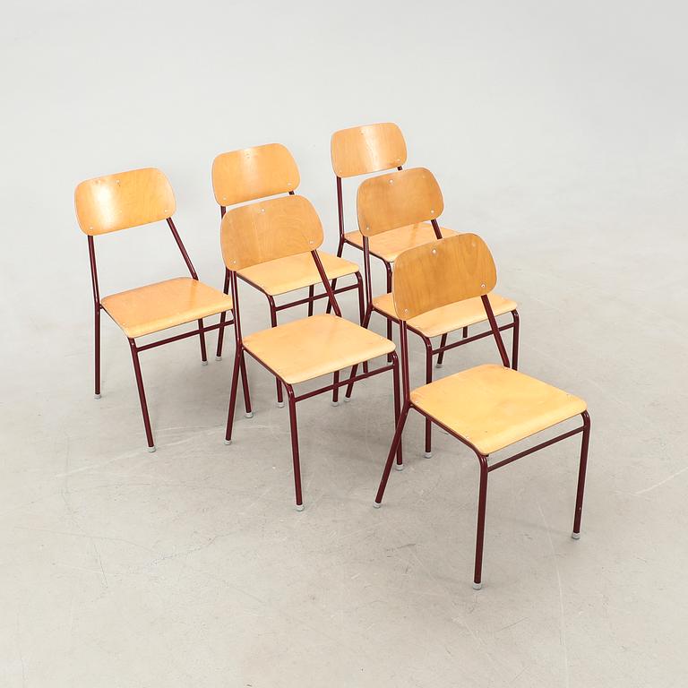 Chairs, 6 pieces, Skafab, circa 2000.