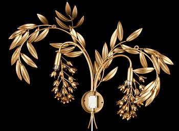 VÄGGLAMPA, troligen Italien, 1900-talets andra hälft.