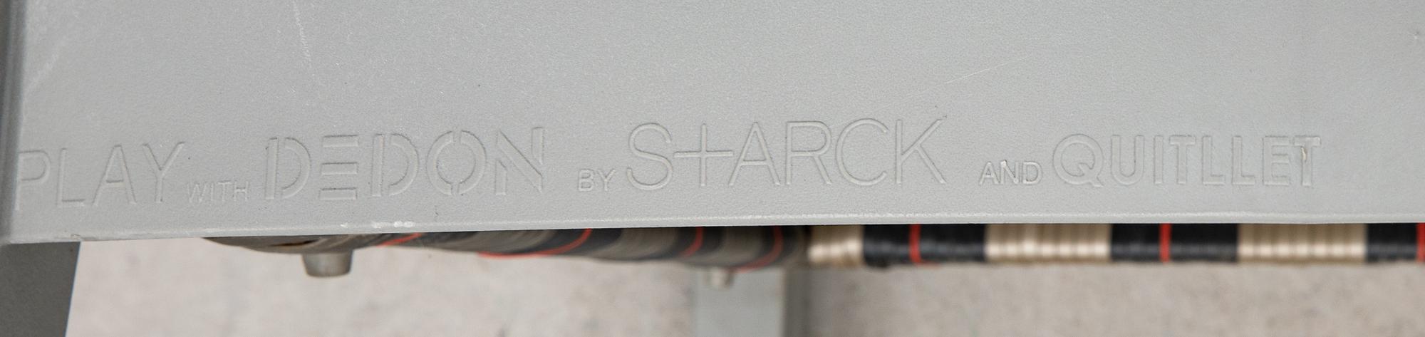 Philippe Starck, stolar, 8 st, "Play", Dedon, 2000-tal.