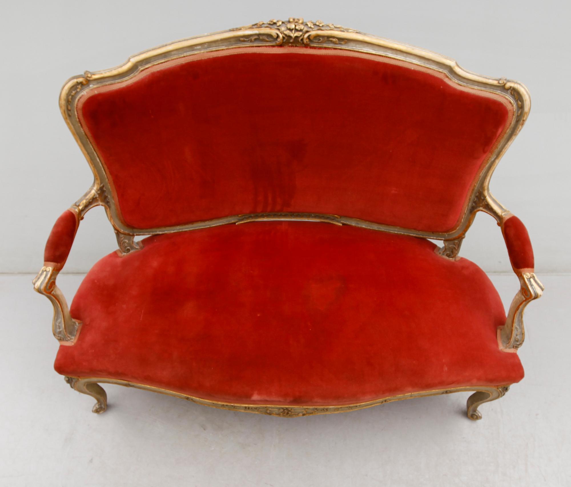 SOFFA, rokokostil, 1900-talets första hälft.