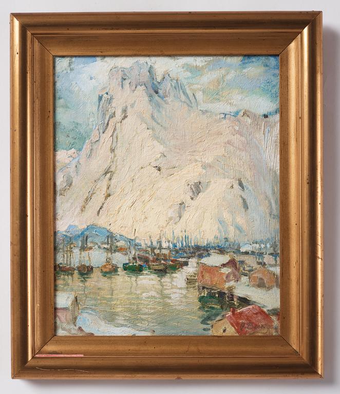 Anna Boberg, Motif from Lofoten.