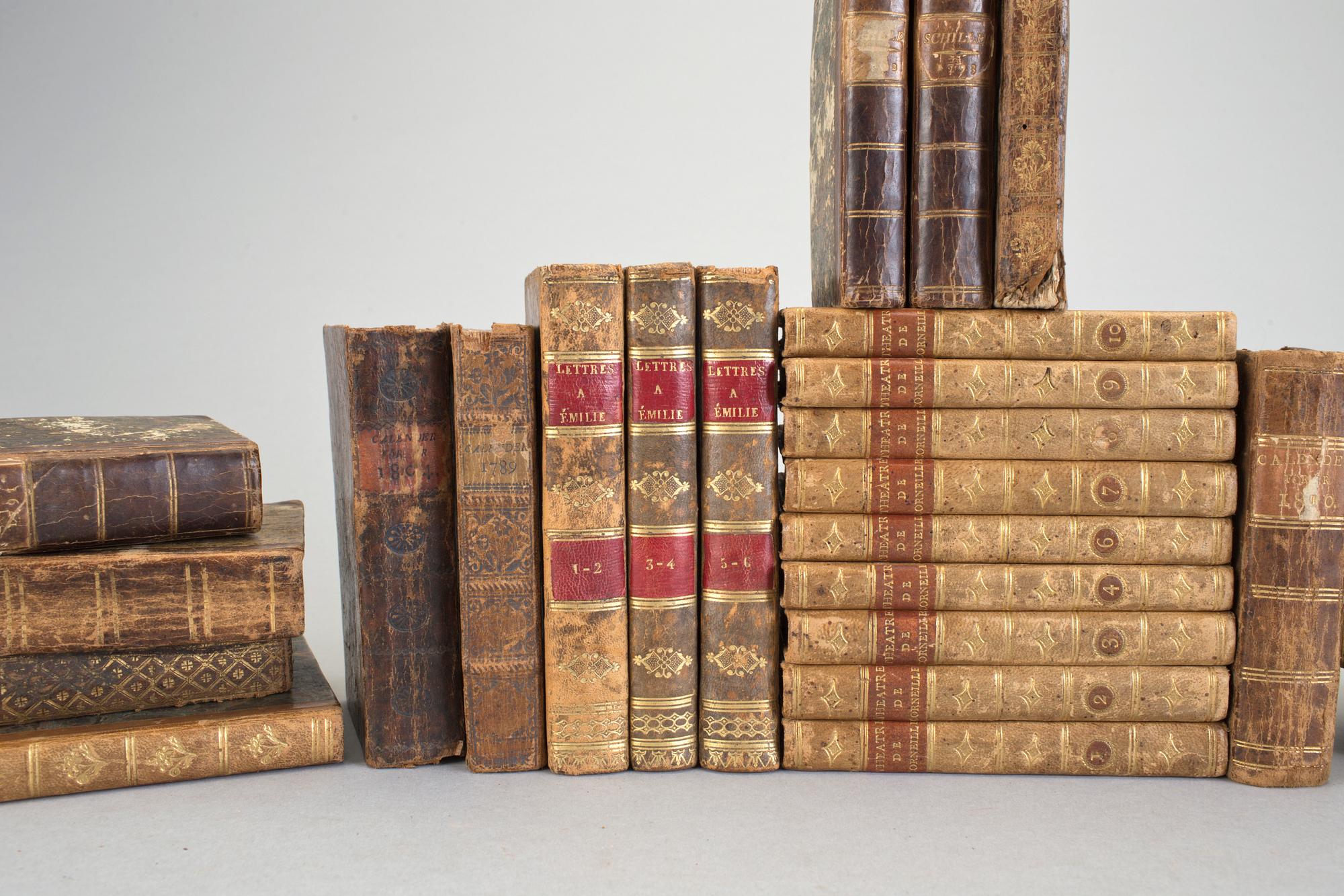 BOKPARTI, 28 vol, bla Oeuvres de Grecourt, 1700-1800-tal.