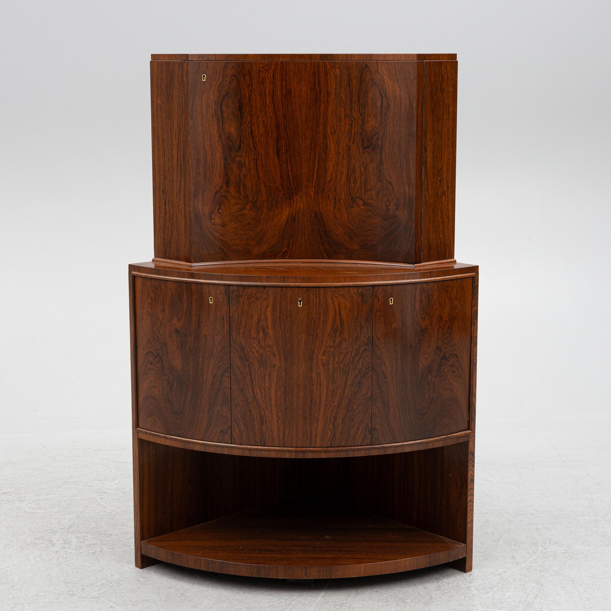 Bar cabinet, Ferdinand Lundqvist, mid-20th century.