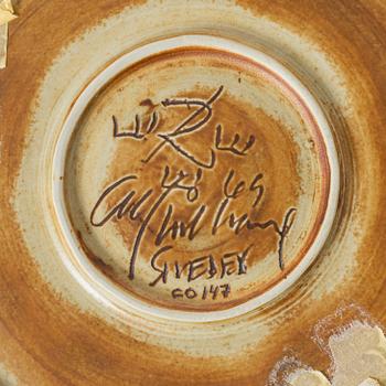 Carl-Harry Stålhane, bowl, Rörstrand, unique.