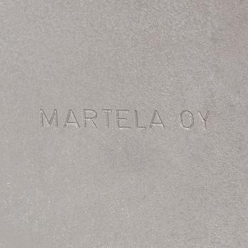 VOITTO HAAPALAINEN, fåtöljer, ett par, "Prisma" Martela 1970-tal.