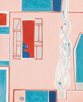 249. Francoise Gilot, Figure in the window.