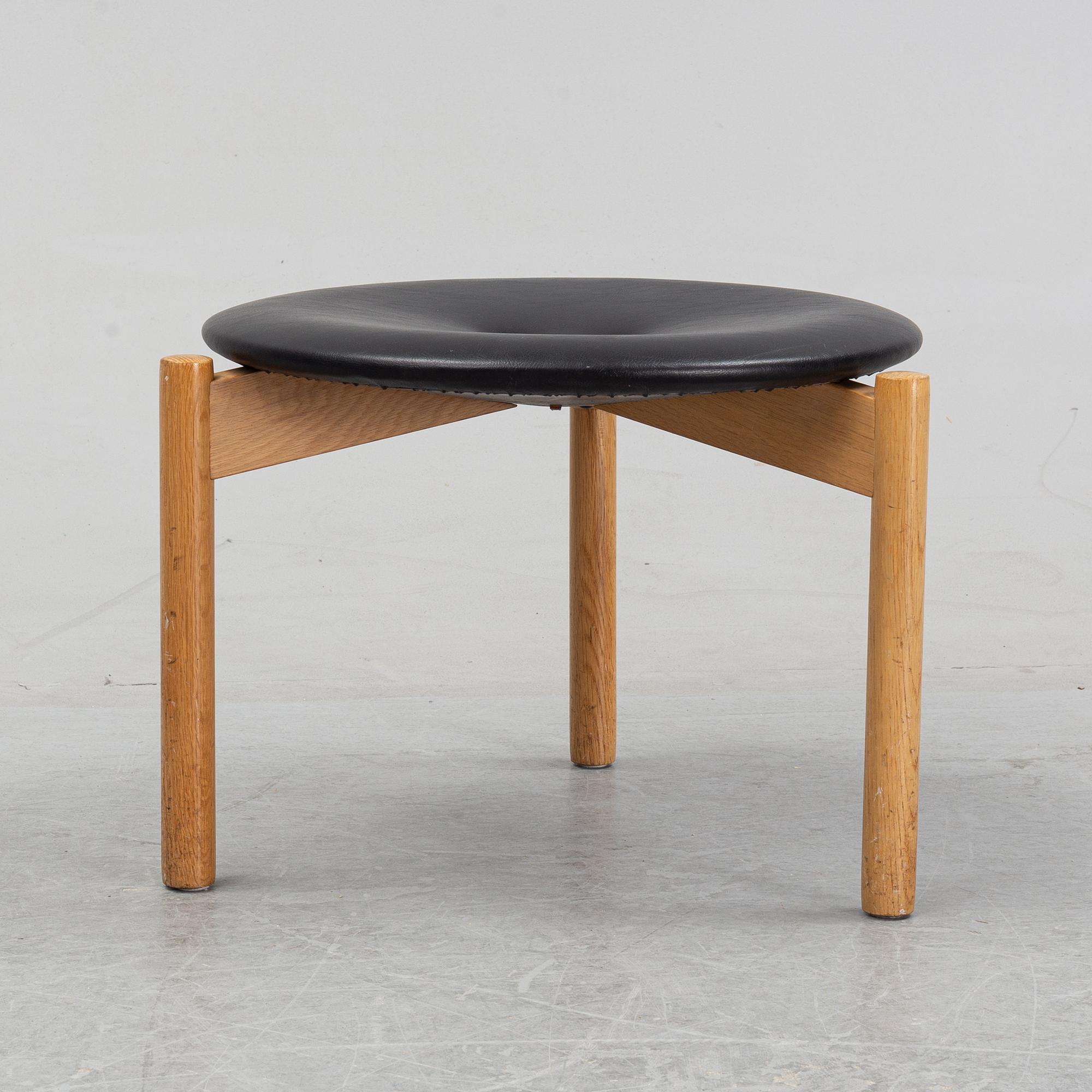 Uno & Östen Kristiansson, pall, Luxus, Vittsjö Möbelfabrik, 1960-tal.