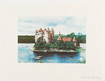 PARTI GRAFIK, 9 delar, mesta dels litografier, b.la C Göran Karlsson, Malcom Morley mm, samtliga signerade.