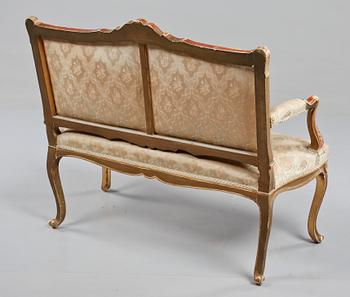 SOFFA, Louis XVI-stil, omkring 1900.