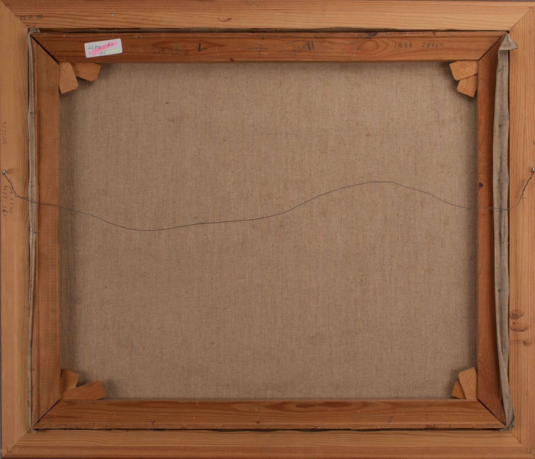 IMMANUEL SAUKKONEN, olja på duk, signerad och daterad 1945.