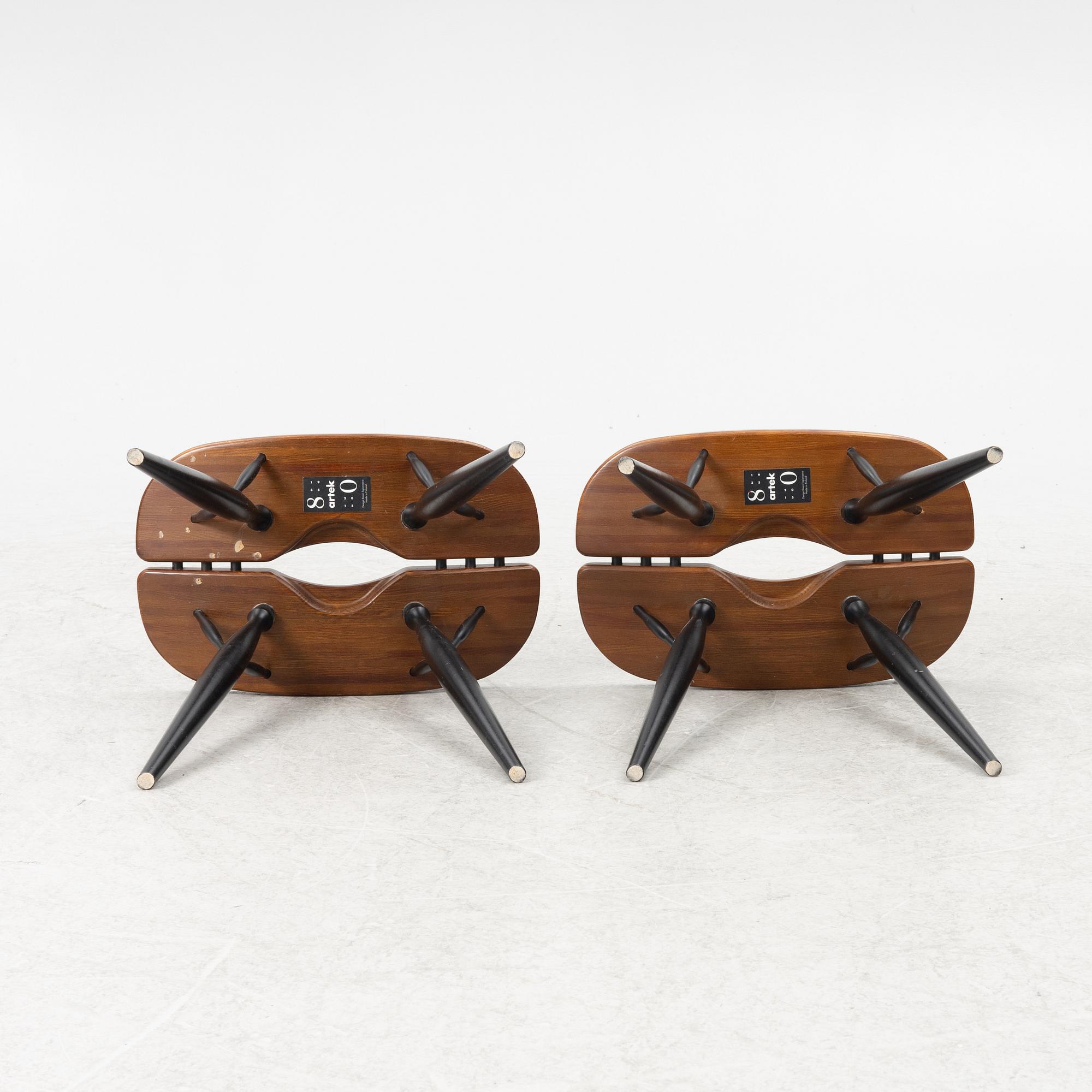 Ilmari Tapiovaara, pallar, ett par, "Pirkka", Artek, 2015.