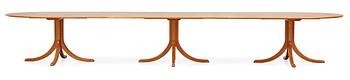 A Josef Frank mahogany table, a made to order version of model 771 by Svenskt Tenn, Sweden.