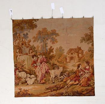 VÄVD TAPET, rokokostil.