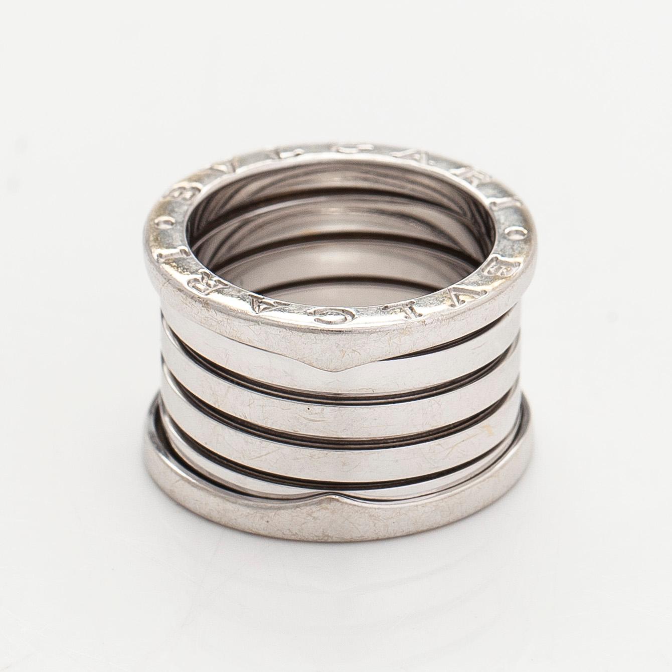Bulgari,  ring "B.Zero1", 18K vitguld.