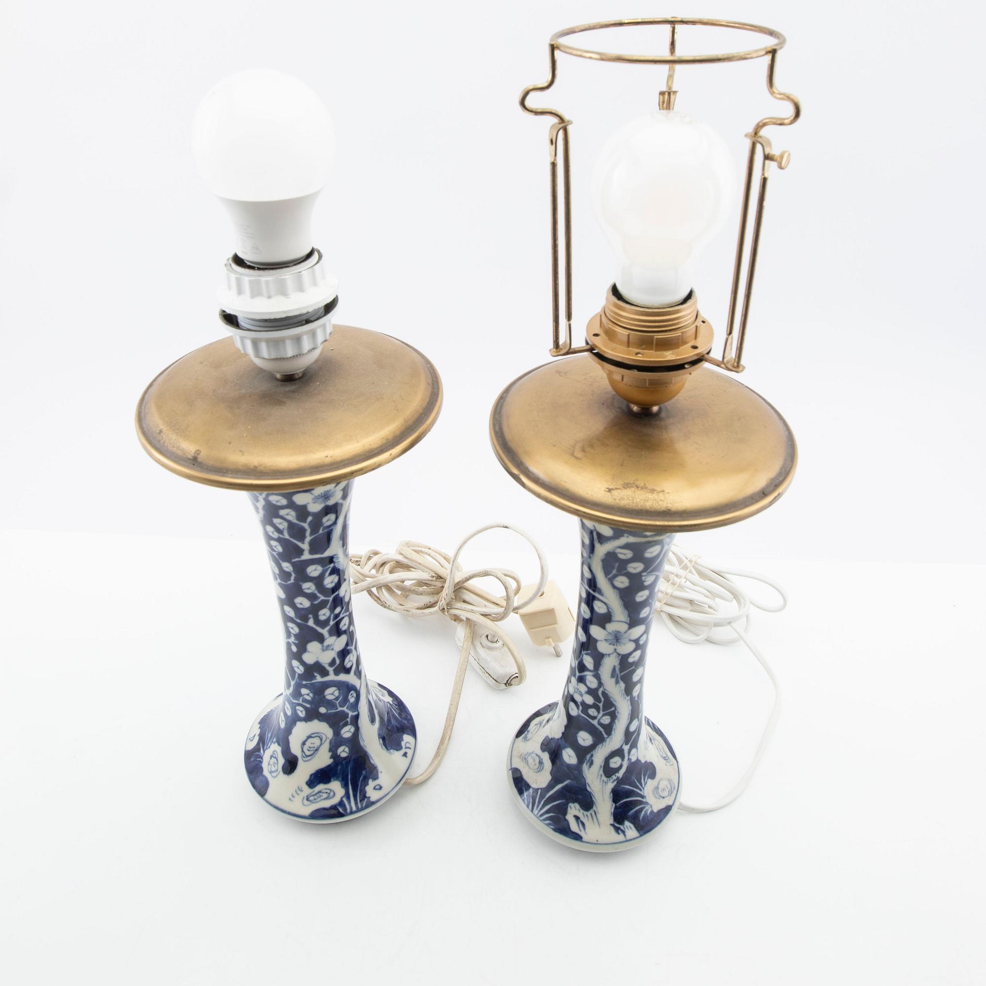 Table lamps, a pair, China, 20th century.