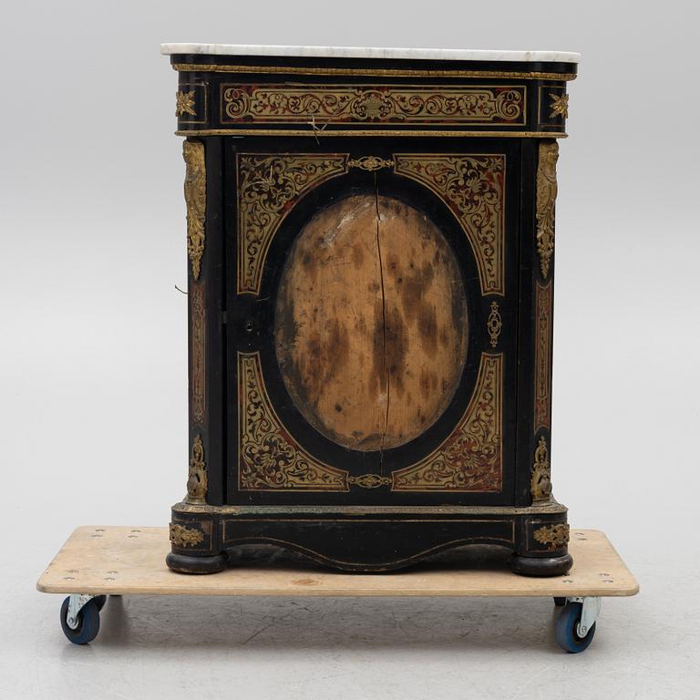 Cabinet, Boulle style, France, late 19th century.