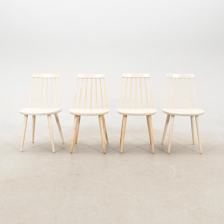 Yngve Ekström, chairs, 4 pcs, "Pinocchio", second half of the 20th century.