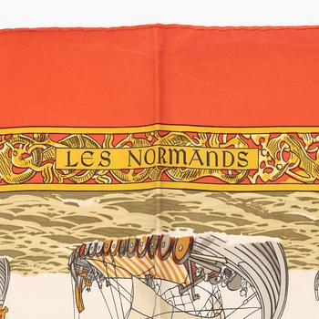 Hermès, scarf, "Les Normands".