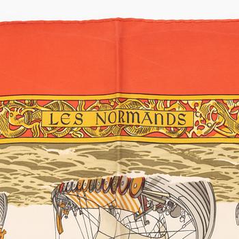 Hermès, scarf, "Les Normands".