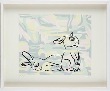 Marianne Lindberg De Geer, serigraph in color, signed and numbered 62/90.