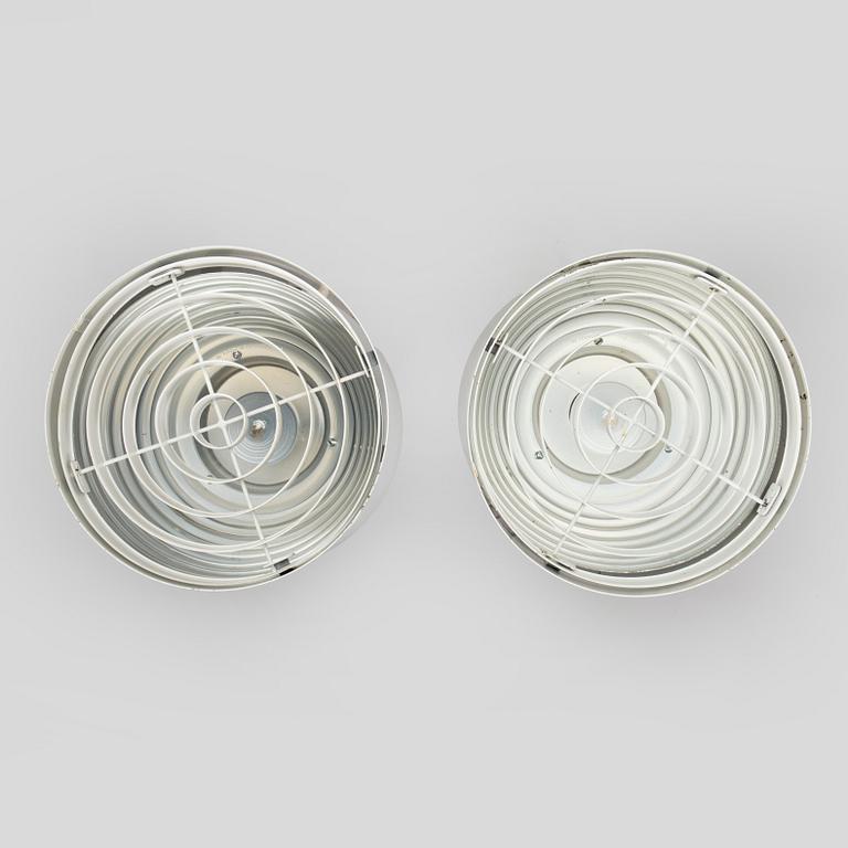 Lisa Johansson-Pape, taklampor, ett par, modell 120-080, Stockmann Orno 1960-tal.