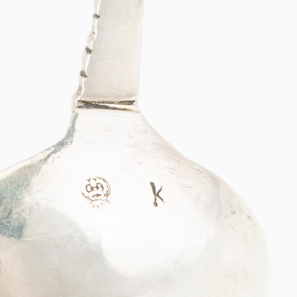 Supsked silver Karlskrona möjligen Benedict Stechau (verksam 1705-1712).