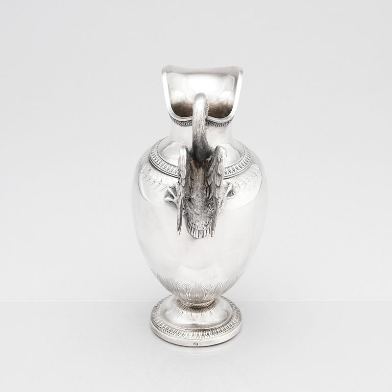 Jean-Baptiste-Claude Odiot, kanna, silver, Paris 1819-1838.