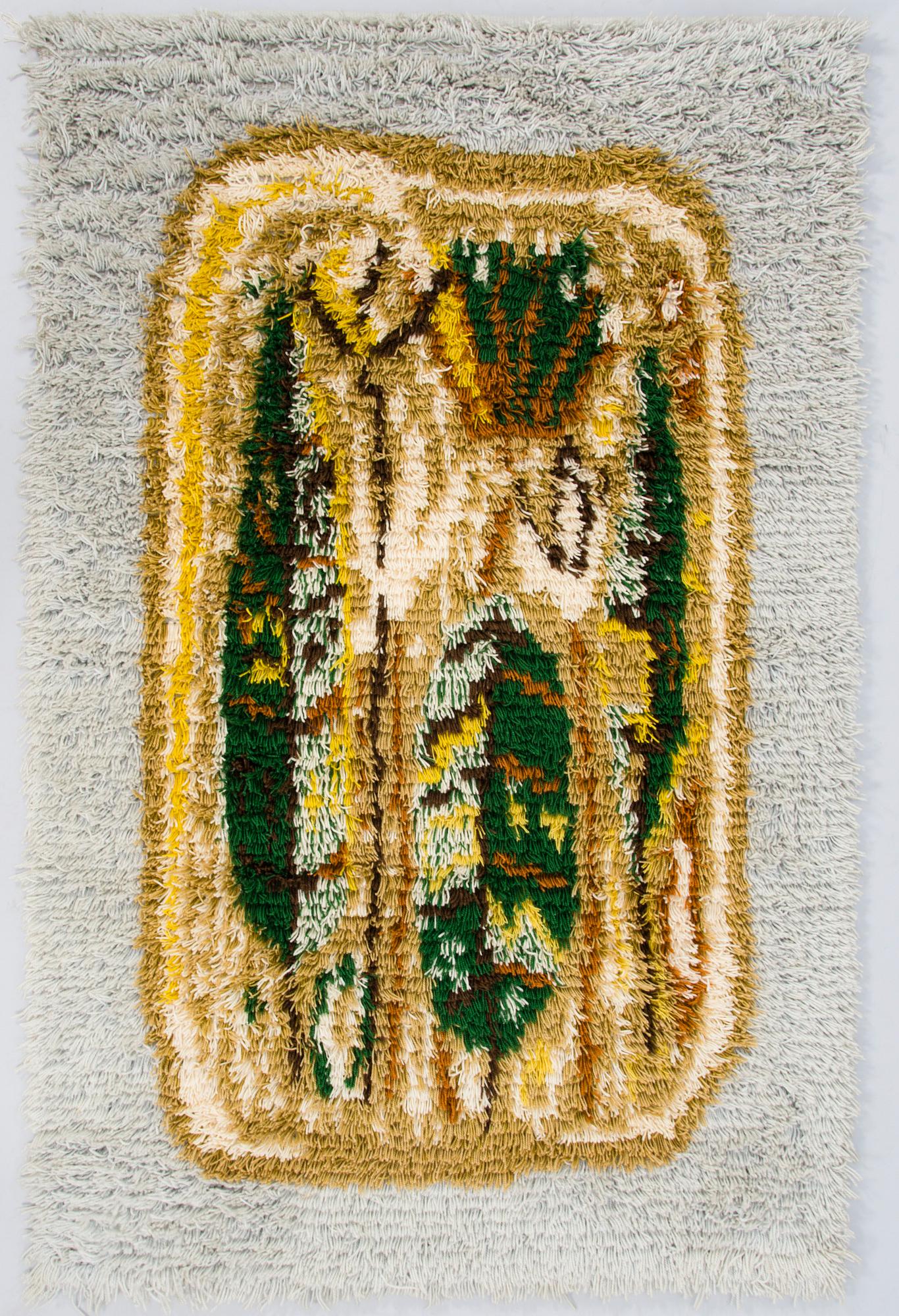 AAPPO HÄRKÖNEN, ryijy, "Satumetsä", 1950/60-luku.