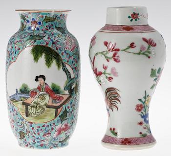 PARTI PORSLIN, 6 delar, Kina 1700-1900-tal.