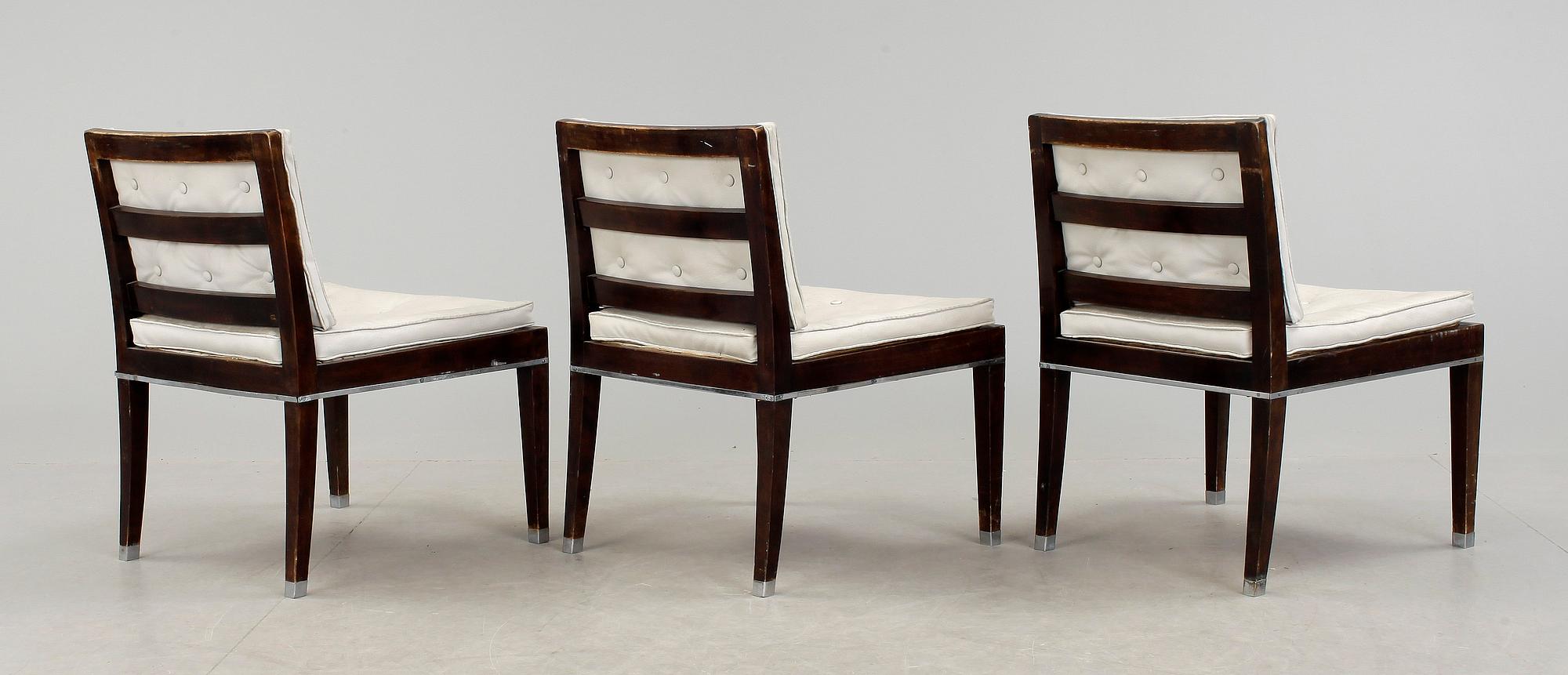 STOLAR, 3 st. Art Déco, 1930-tal.