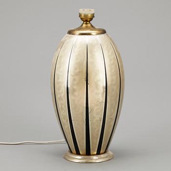 BORDSLAMPA, Wurttembergischee Metallwarenfabrik, 1900-talets första hälft.