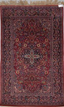 A CARPET, semiantique, Keshan, 208x129 cm.