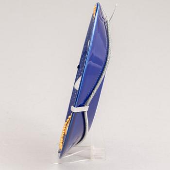 BIRGER KAIPIAINEN, a ceramic dish signed Birger Kaipiainen, Arabia, Finland.