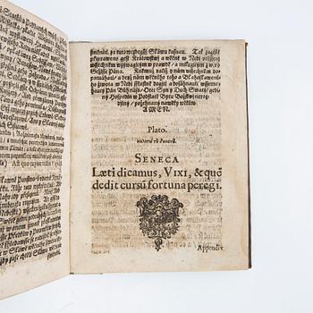 Matěj Cyrus, book 'Ars Moriendi', Prague 1612.